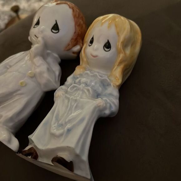 Mid century ceramics boy and girl - Picture 4 of 8